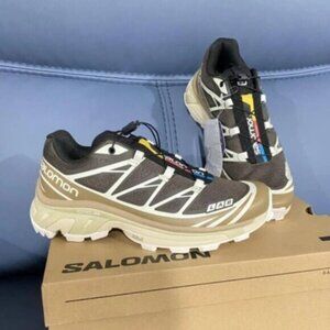 Salomon Women's Sneakers in Black and Tan